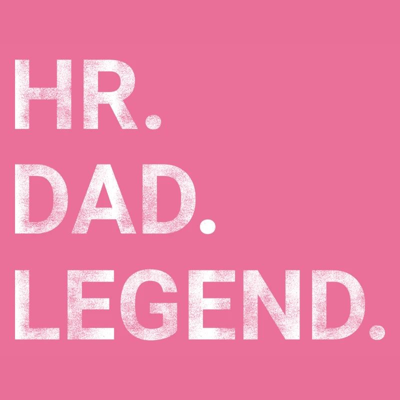 Human Resources HR Dad Legend