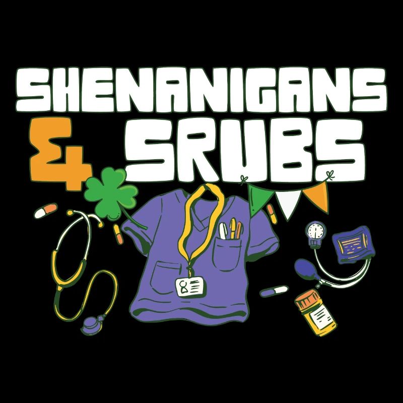 Shenanigans & Scrubs Infirmière urgente Médecin St.
