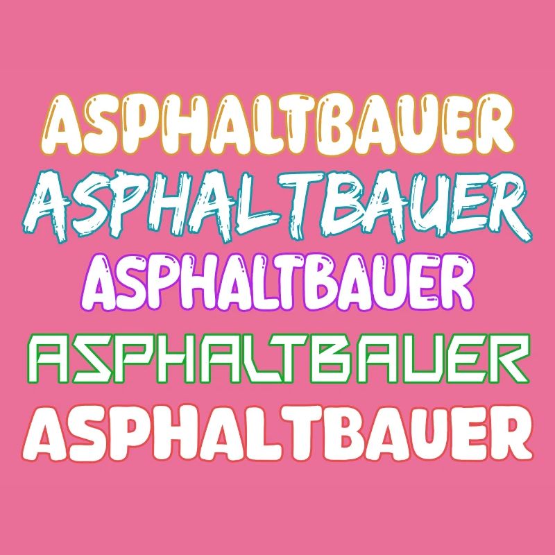 Constructeur d’asphalte comme métier