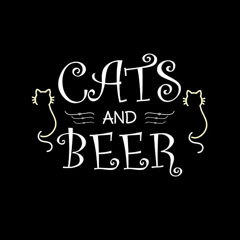 Katze und Bier