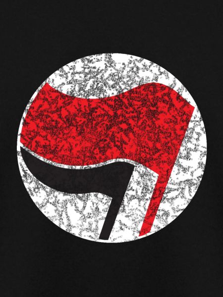 antifa flag left