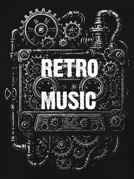 Retro Musik Ausrüstung Steampunk