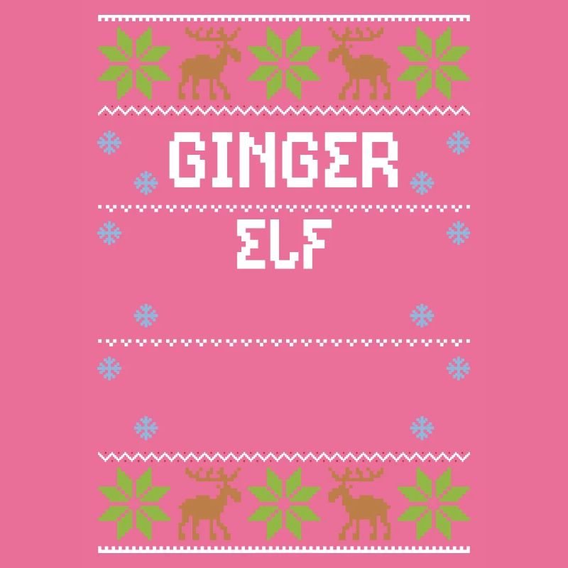 Elfe gingembre - Noël moche