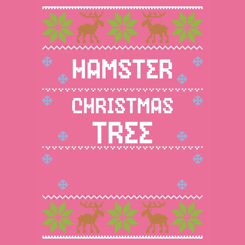 Hamster Christmas Tree