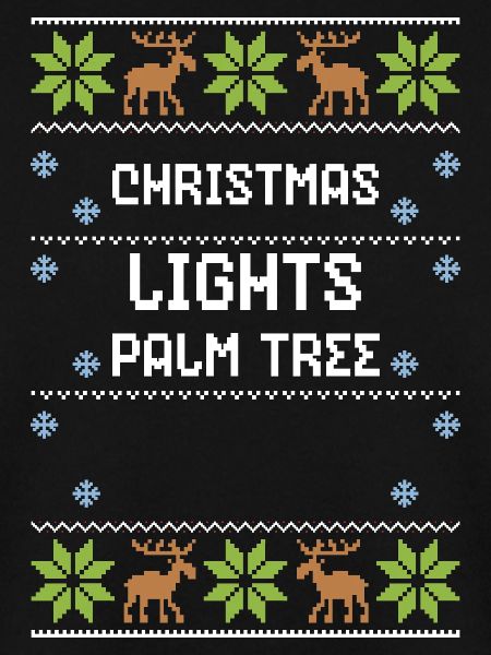 Christmas Lights Palm Tree