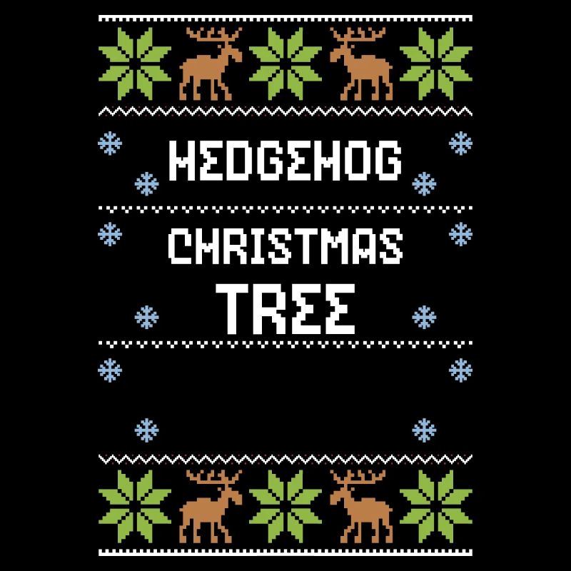 Hedgehog Christmas Tree