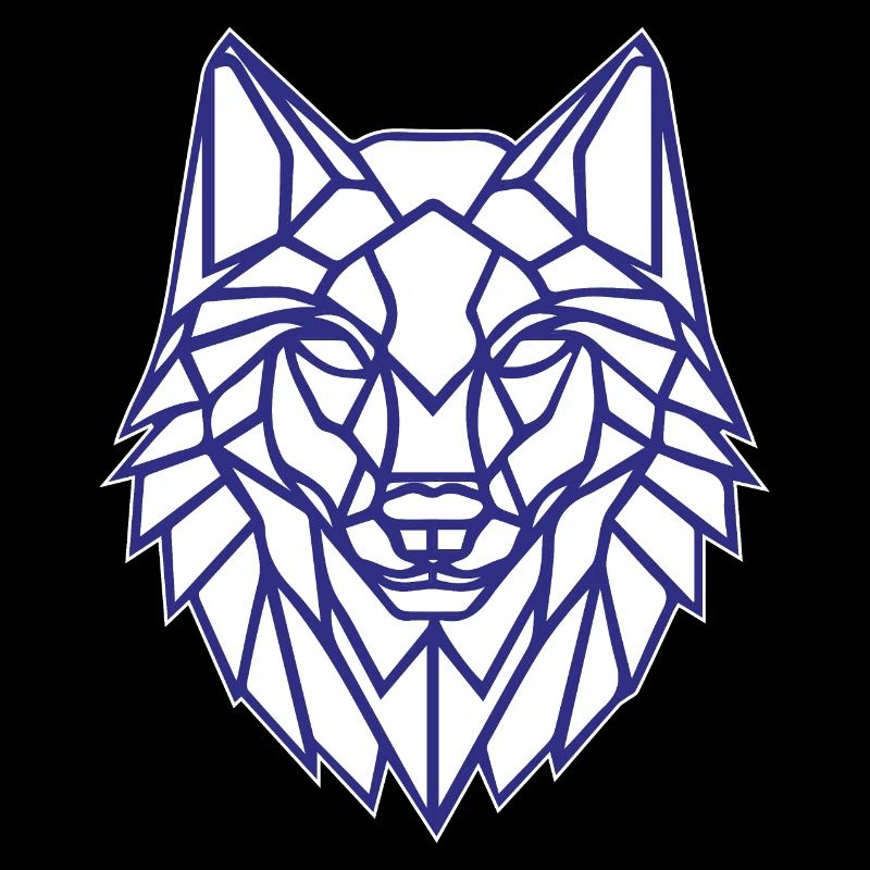 Wolf T-Shirt Origami Geschenkidee