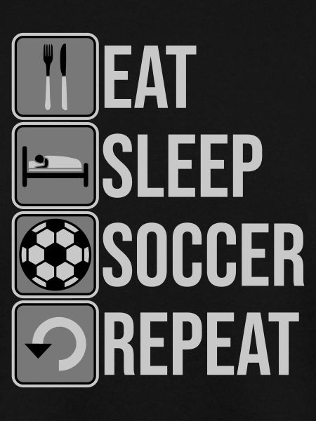 Eat Sleep Soccer Repeat