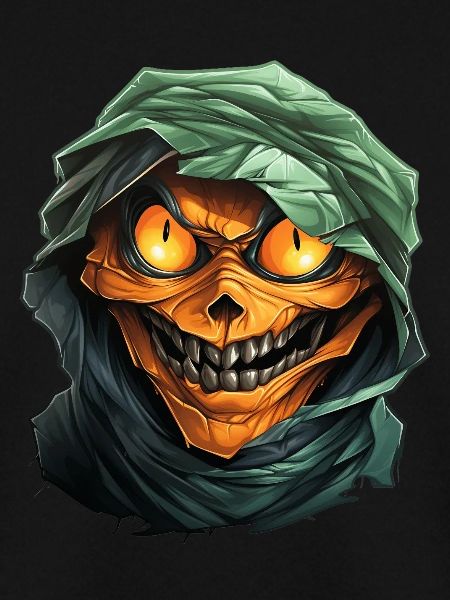 Halloween Spooky Cartoon Mummy