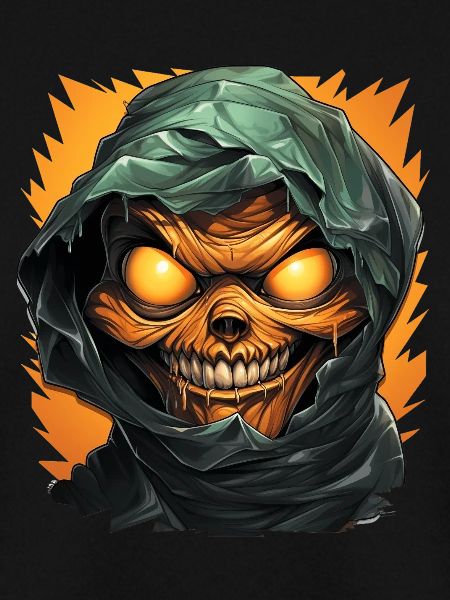Halloween Spooky Cartoon Mummy