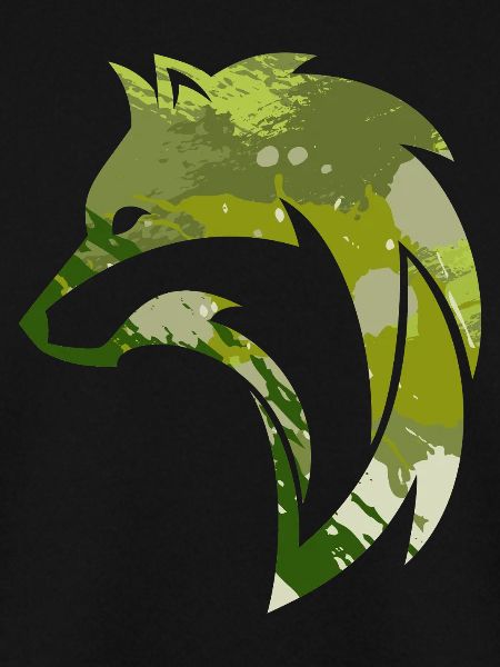 Wild Wolf Camouflage Pattern