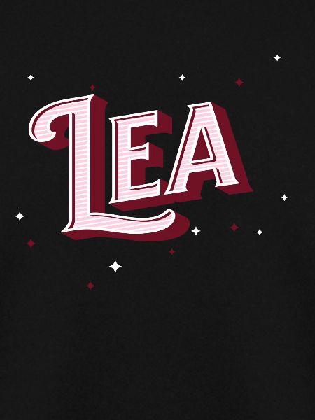 Lea name personalized