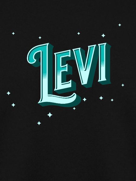 Levi Namen personalisiert