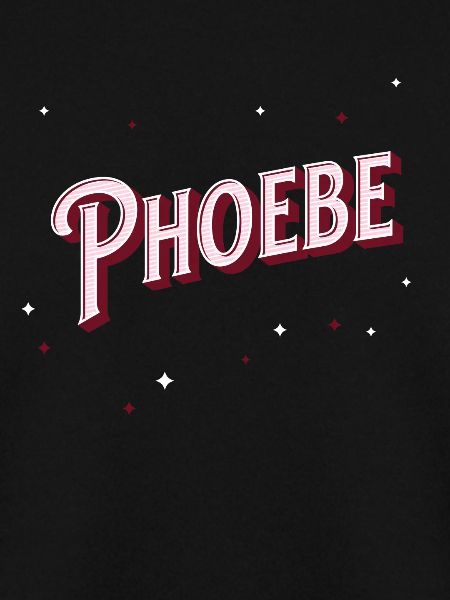 Phoebe names personalized