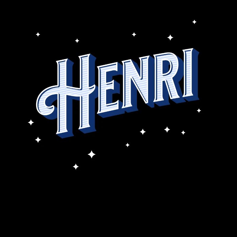 Henri Namen personalisiert