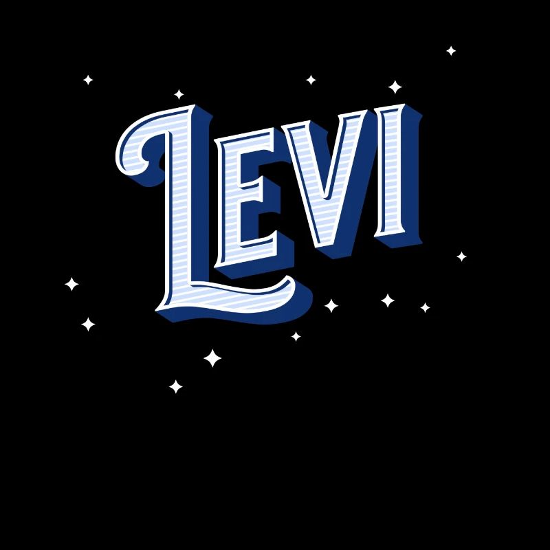 Levi Namen personalisiert