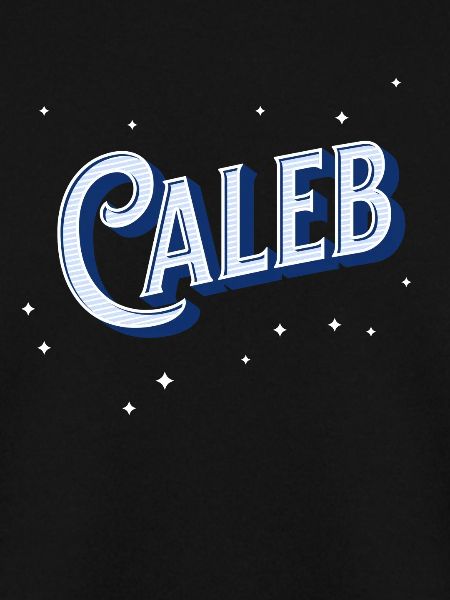 Caleb name personalized