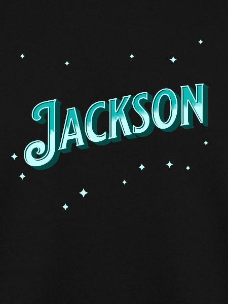 Jackson name personalized