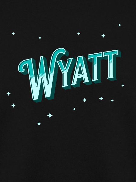 Wyatt name personalized