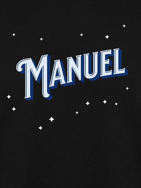 Manuel name personalized