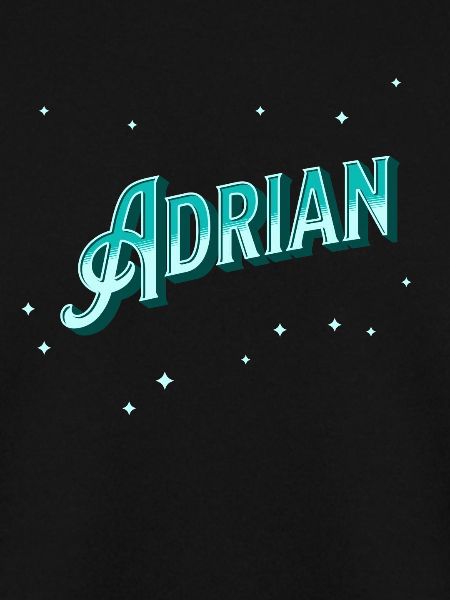 Adrian name personalized