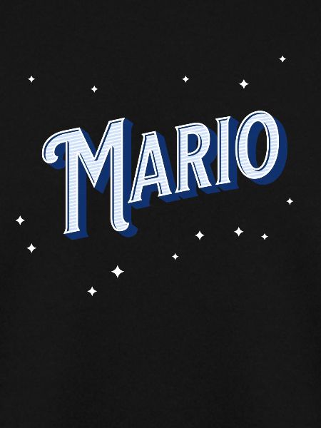 Mario name personalized