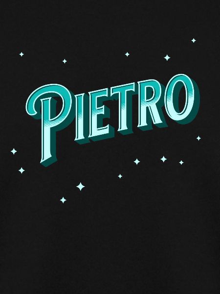 Pietro name personalized