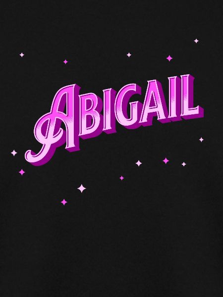 Abigail name personalized