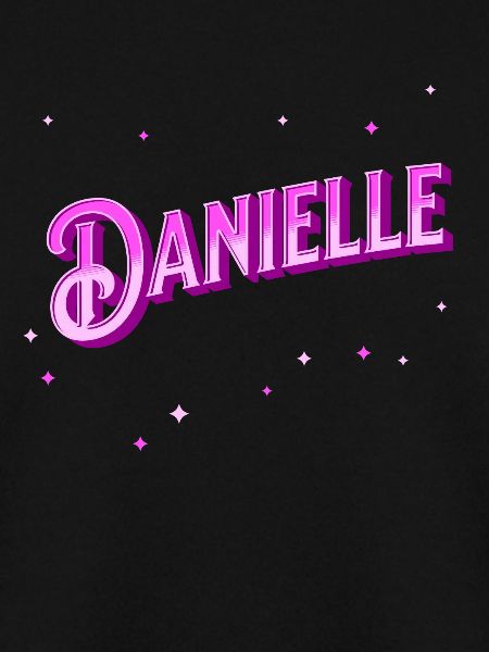 Danielle name personalized