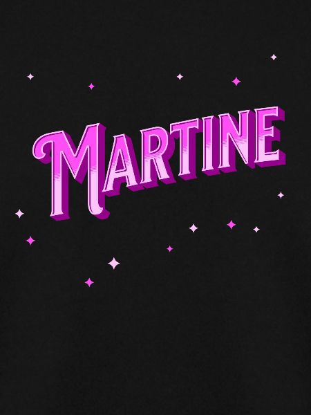 Martine name personalized