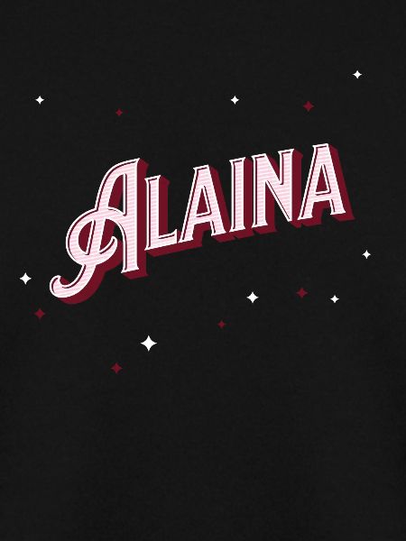 Alaina name personalized