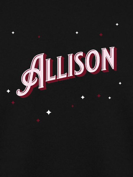 Allison name personalized