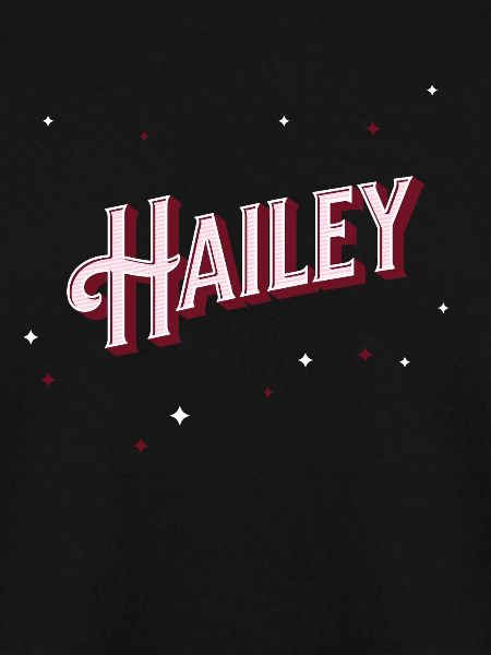 Hailey name personalized