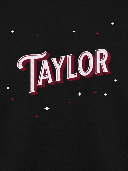 Taylor name personalized
