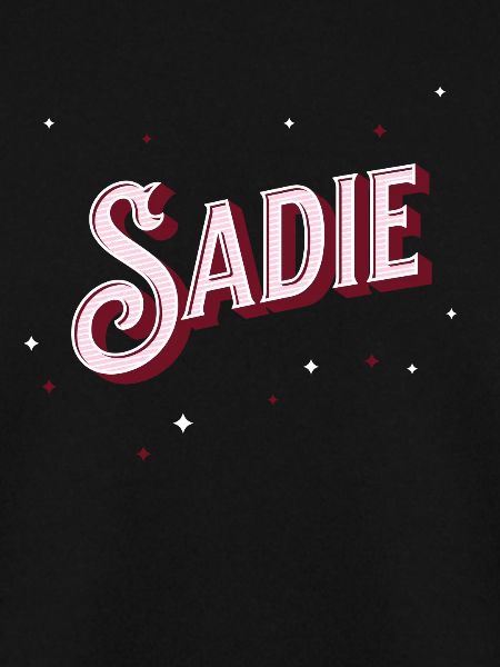 Sadie's name personalized