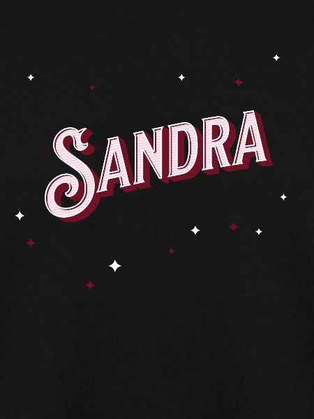 Sandra name personalized
