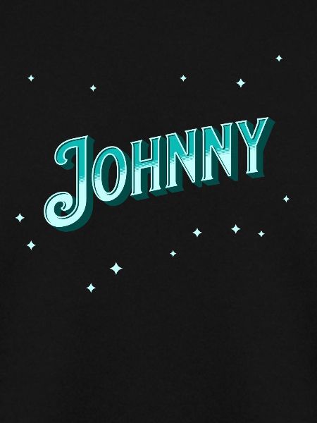 Johnny Namen personalisiert