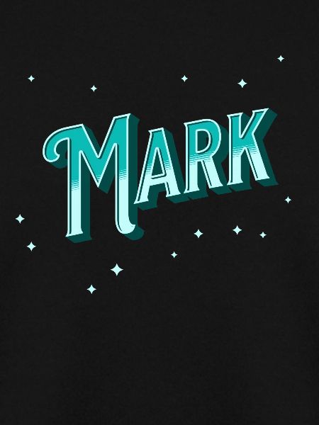 Mark name personalized