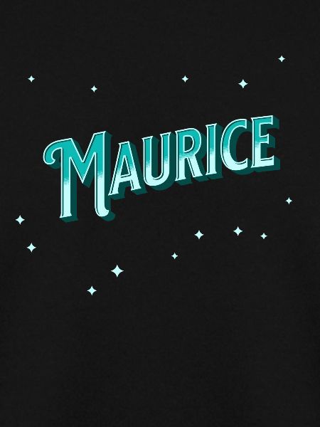 Maurice's name personalized