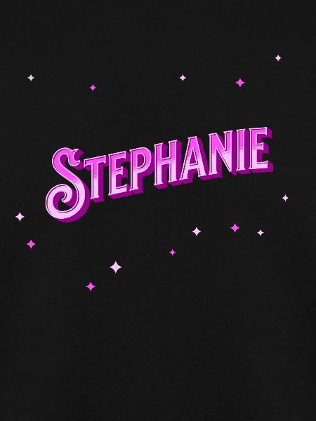 Stephanie's name personalized