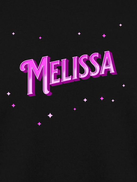 Melissa name personalized