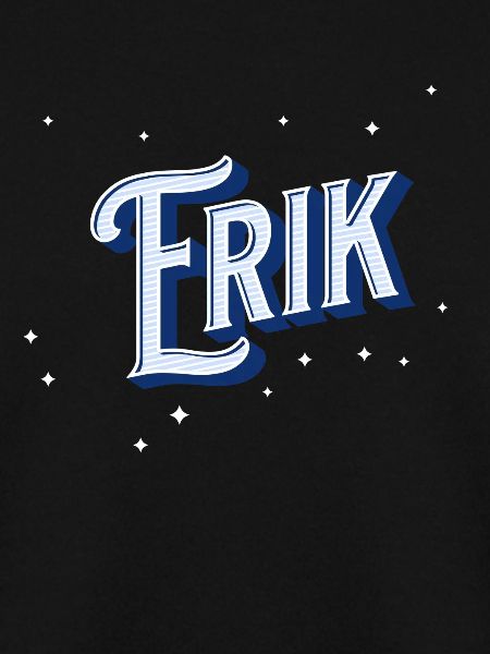 Erik name personalized