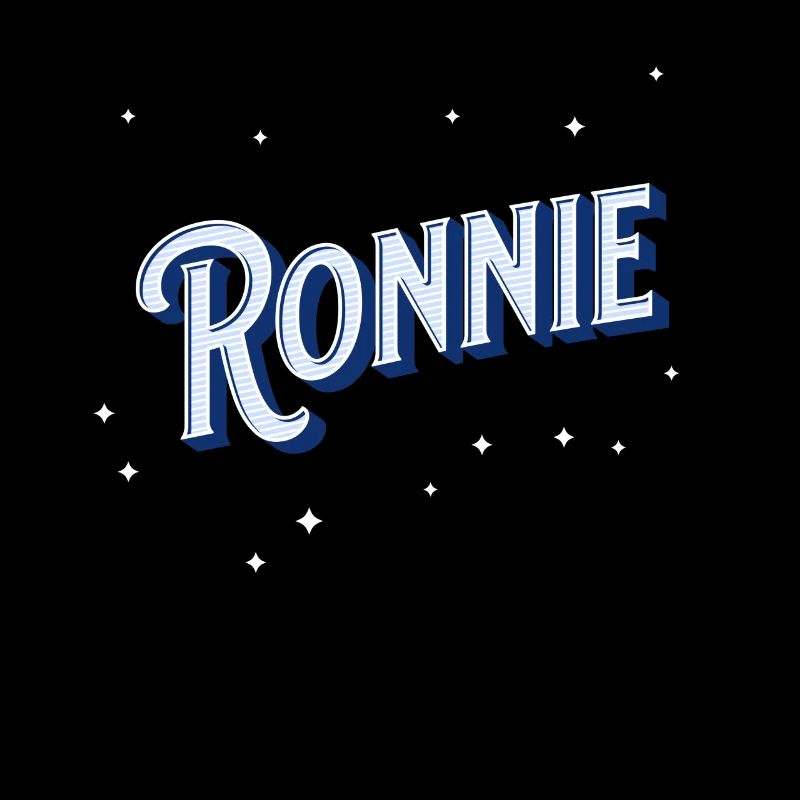 Ronnie Namen personalisiert