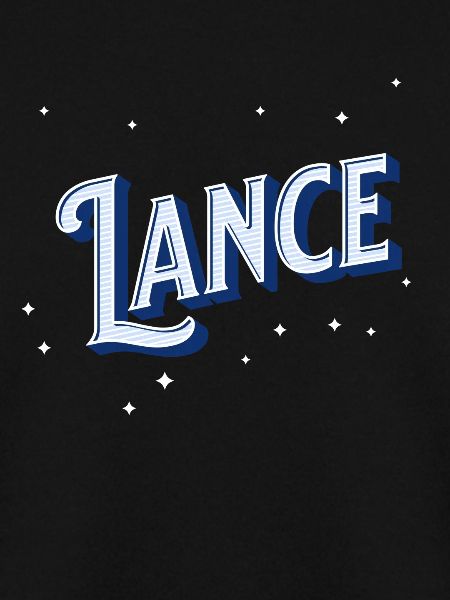 Lance name personalized