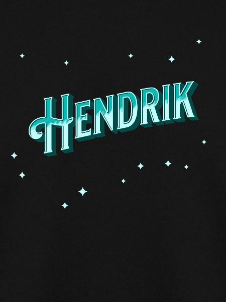 Hendrik Namen personalisiert