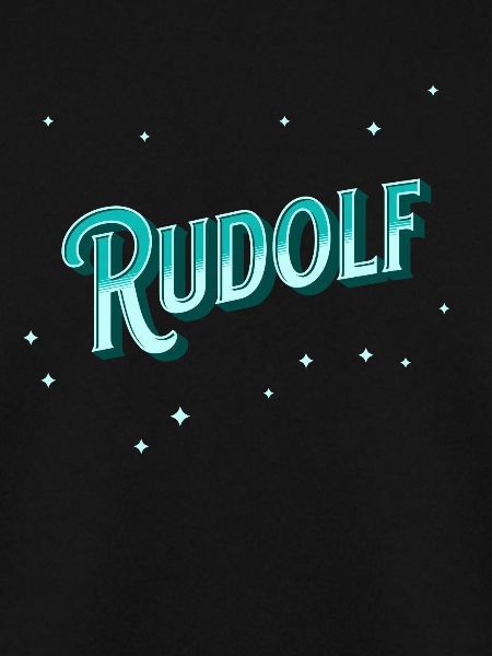 Rudolf name personalized
