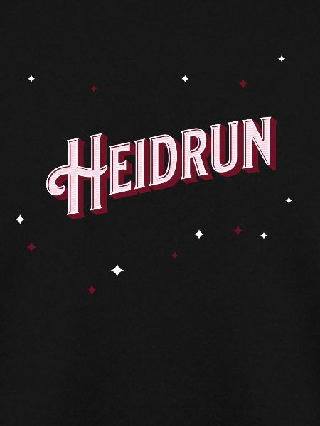 Heidrun's name personalized