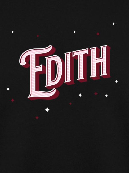 Edith name personalized
