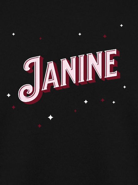 Janine name personalized
