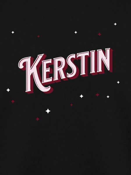 Kerstin's name personalized